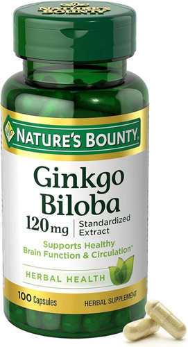 Ginkgo biloba 120mg memory - ginkgo,